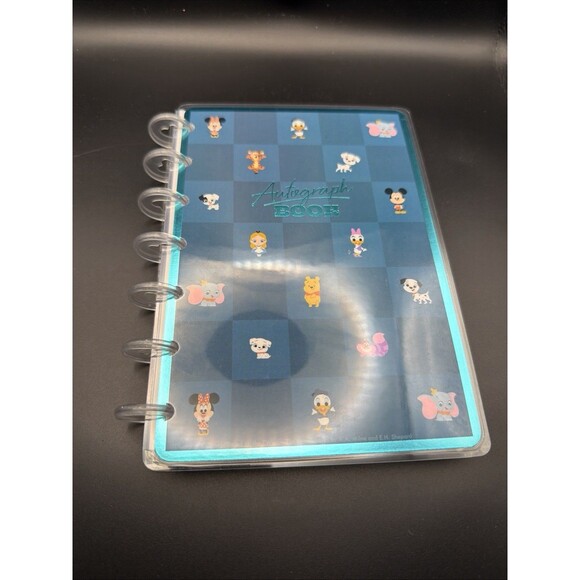Happy Planner Other - Happy Planner Disney Characters Autograph Book A5 Blue Checkered Disc-Bound